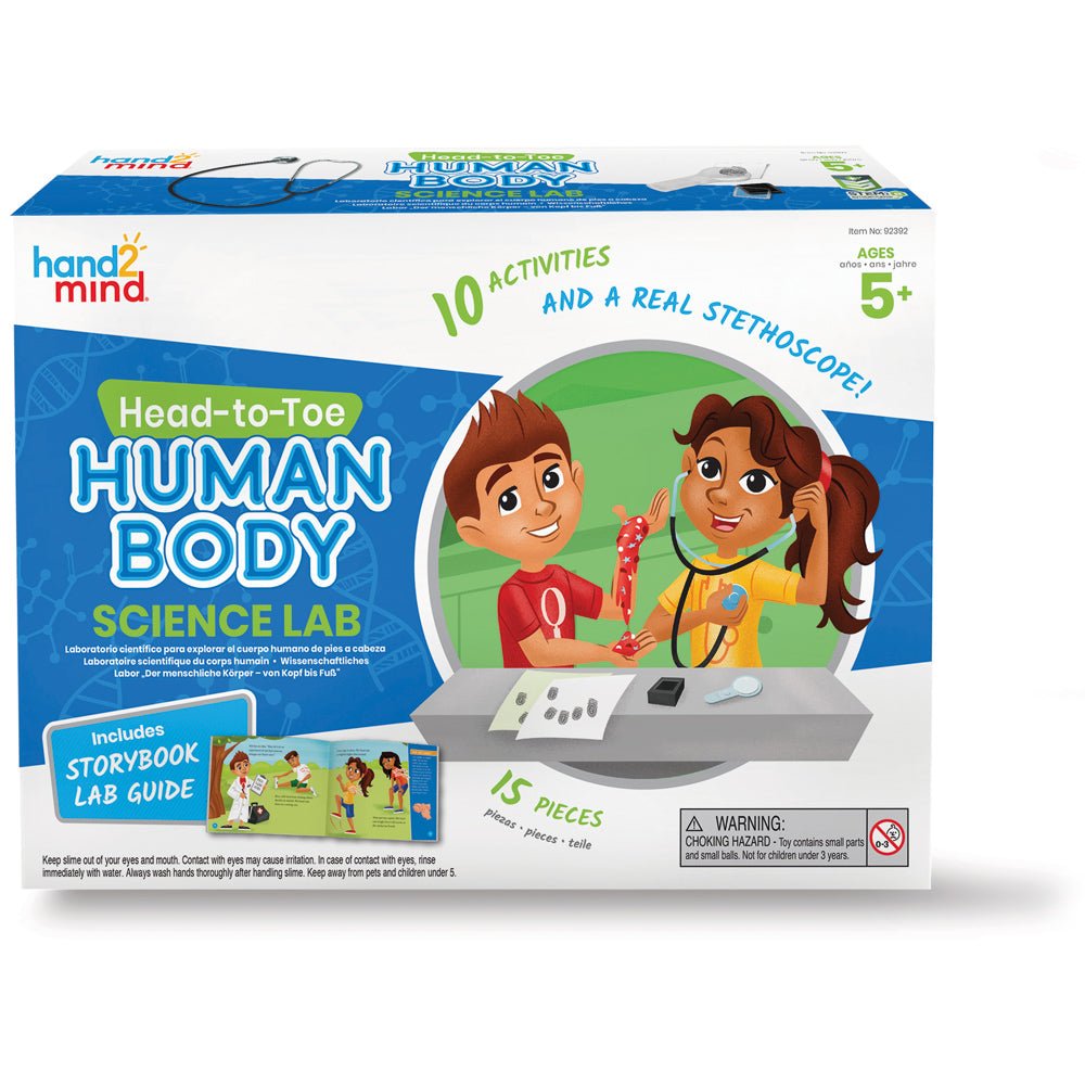 Hand2Mind Head-To-Toe Human Body Science Lab — Wrap