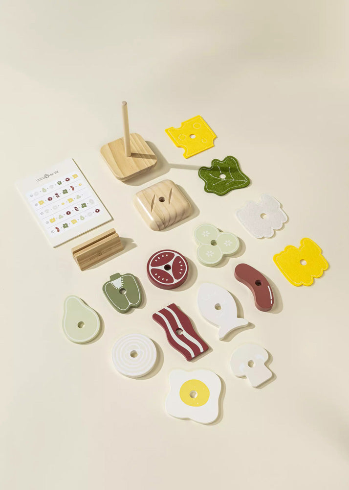 Coco Village Wooden Stackable Sandwich — Set - Image 8
