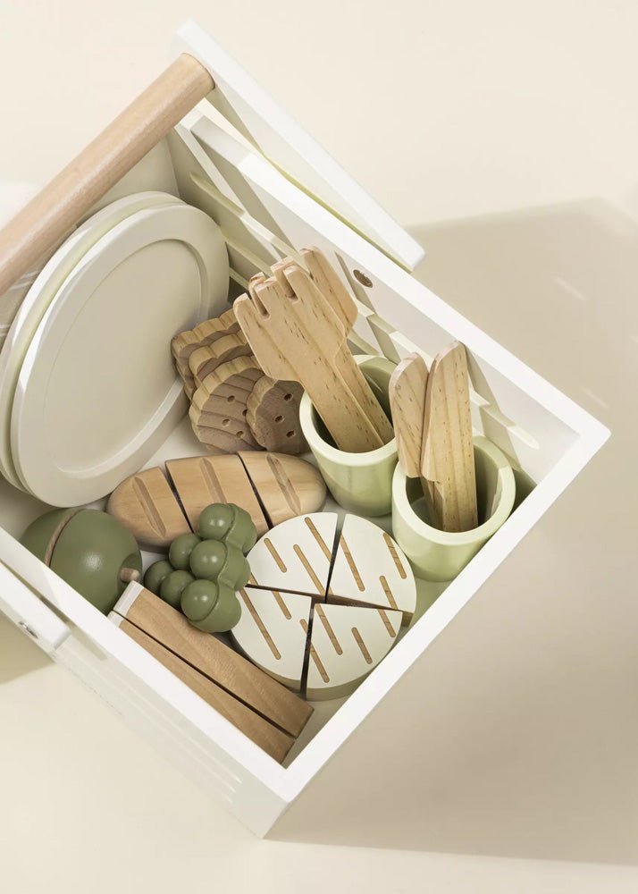 Coco Village Wooden Picnic Playset and Accessories — Basket - Image 6