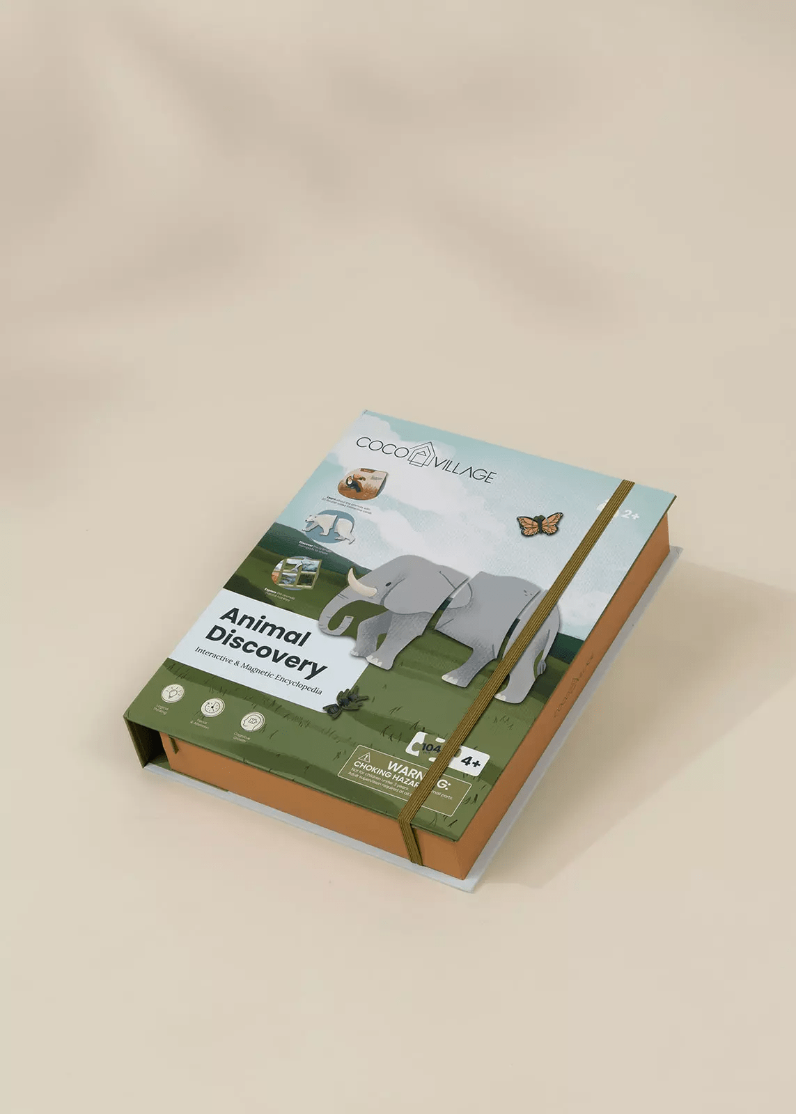 Coco Village Interactive & Magnetic Encyclopedia – Animal Discovery (English Version) — Puzzle
