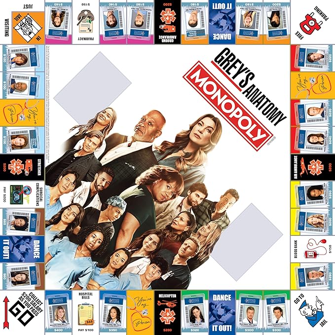 Hasbro Monopoly Grey's Anatomy — Game - Image 3