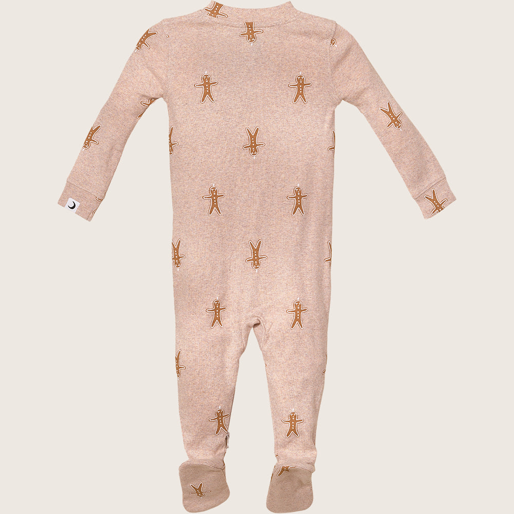 rise little earthling Holiday Sleeper BUHSL00 - Red Stripe / 0-3m — Diaper - Image 19