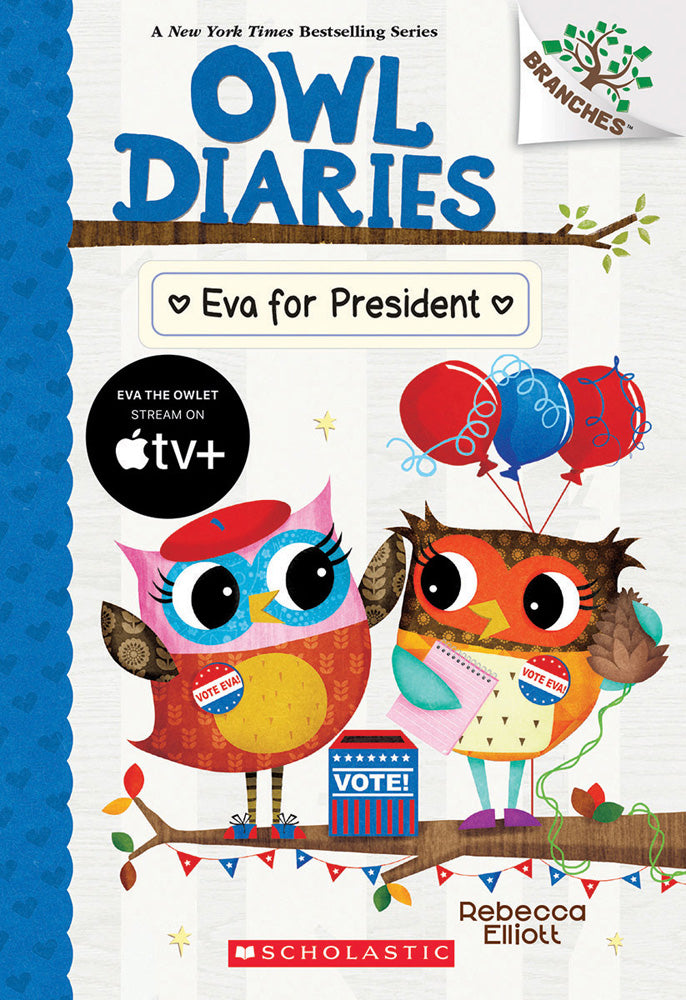 Owl Diaries#19 Eva for President — Book - Image 2