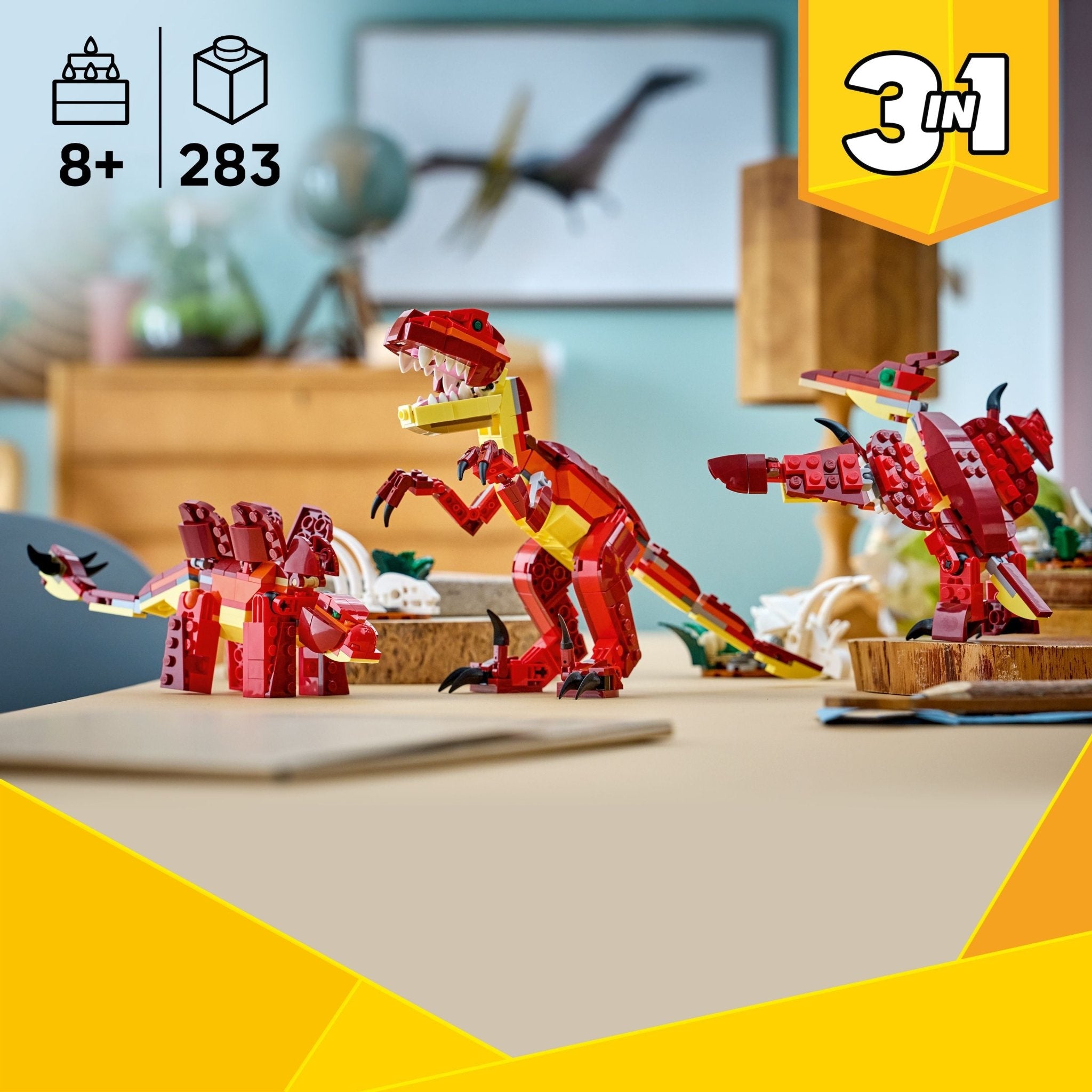LEGO® Creator LEGO® 3 in 1 Fierce Dinosaur 31379 — Set - Image 2