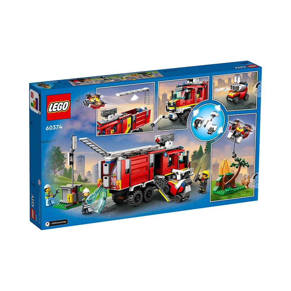 LEGO® City Fire Command Truck — Toy - Image 2
