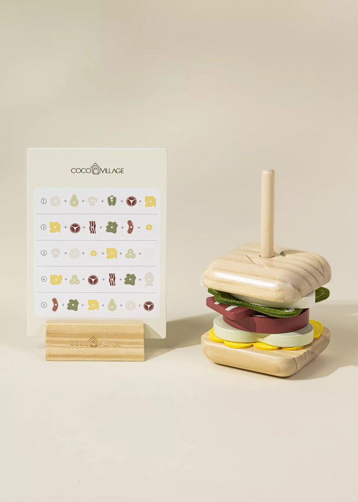 Coco Village Wooden Stackable Sandwich — Set - Image 7