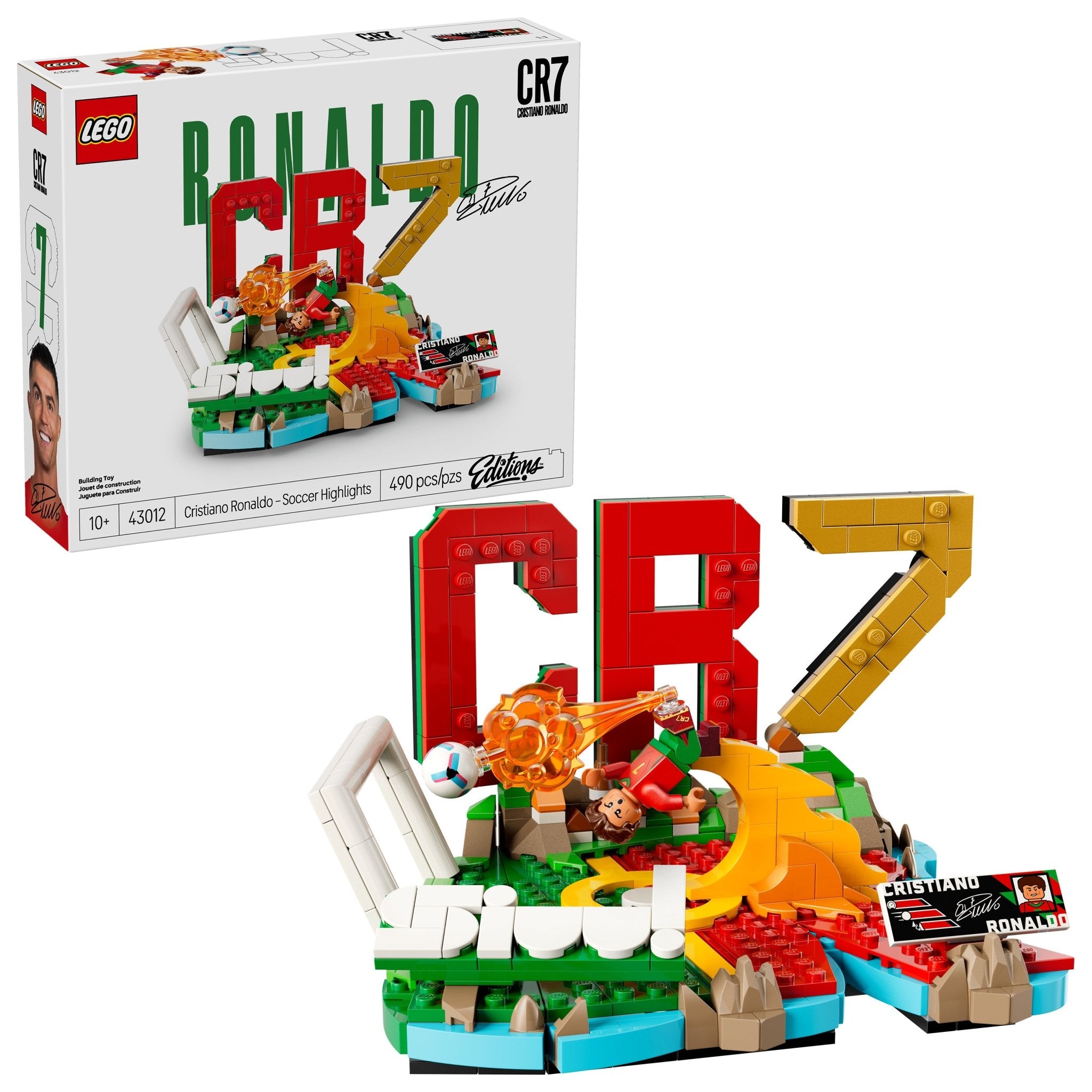 LEGO® Editions Cristiano Ronaldo – Soccer Highlights 43012 — Can