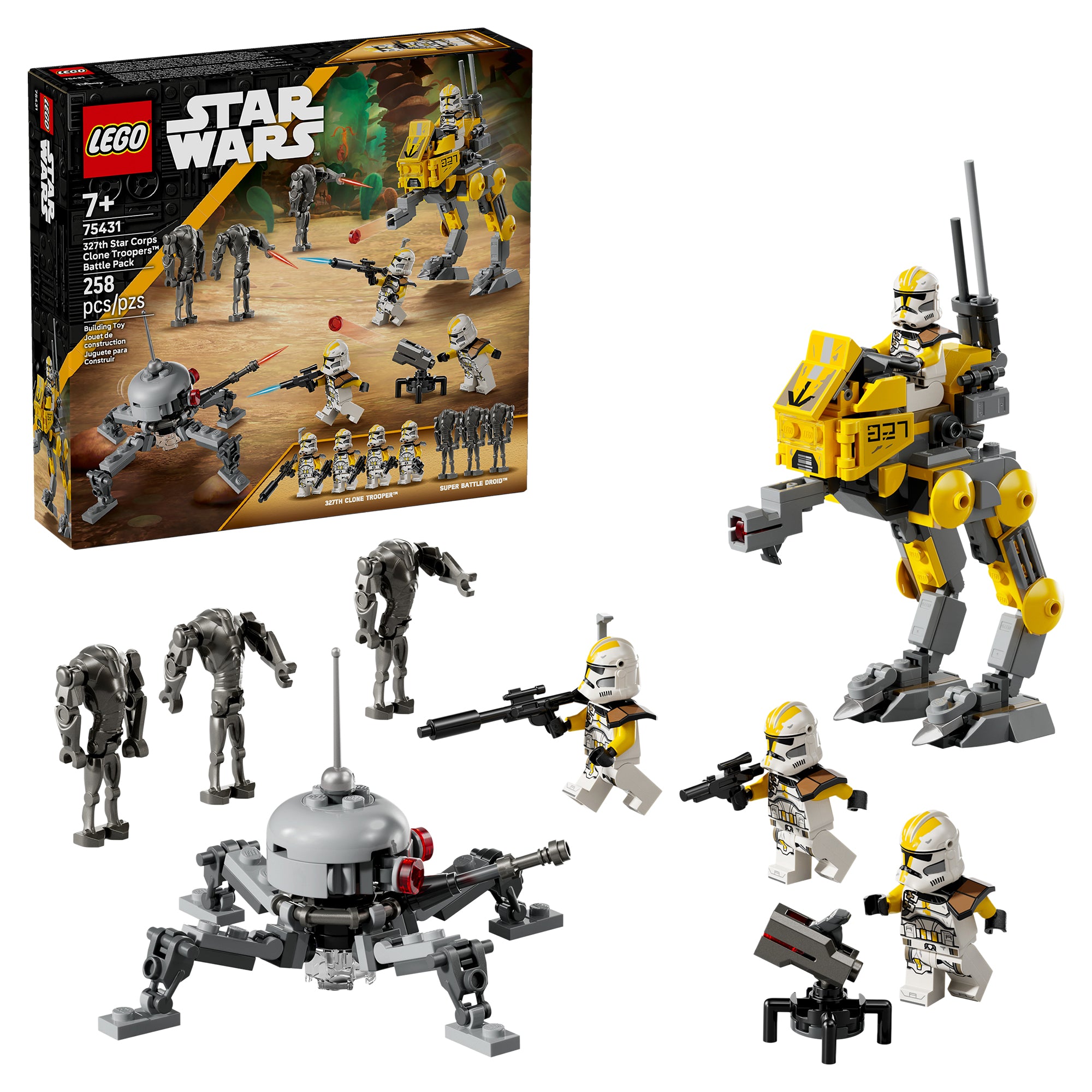 LEGO® 327th Star Corps Clone TroopersTM Battle Pack — Set - Image 5