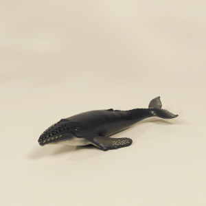 Coco Village Large Sea Life Animal Play Figurine–Humpback Whale — Figure