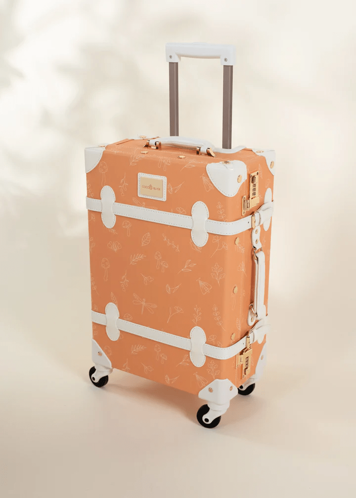 Coco Village Vegan Leather CarryOn Suitcase Nature — Tray