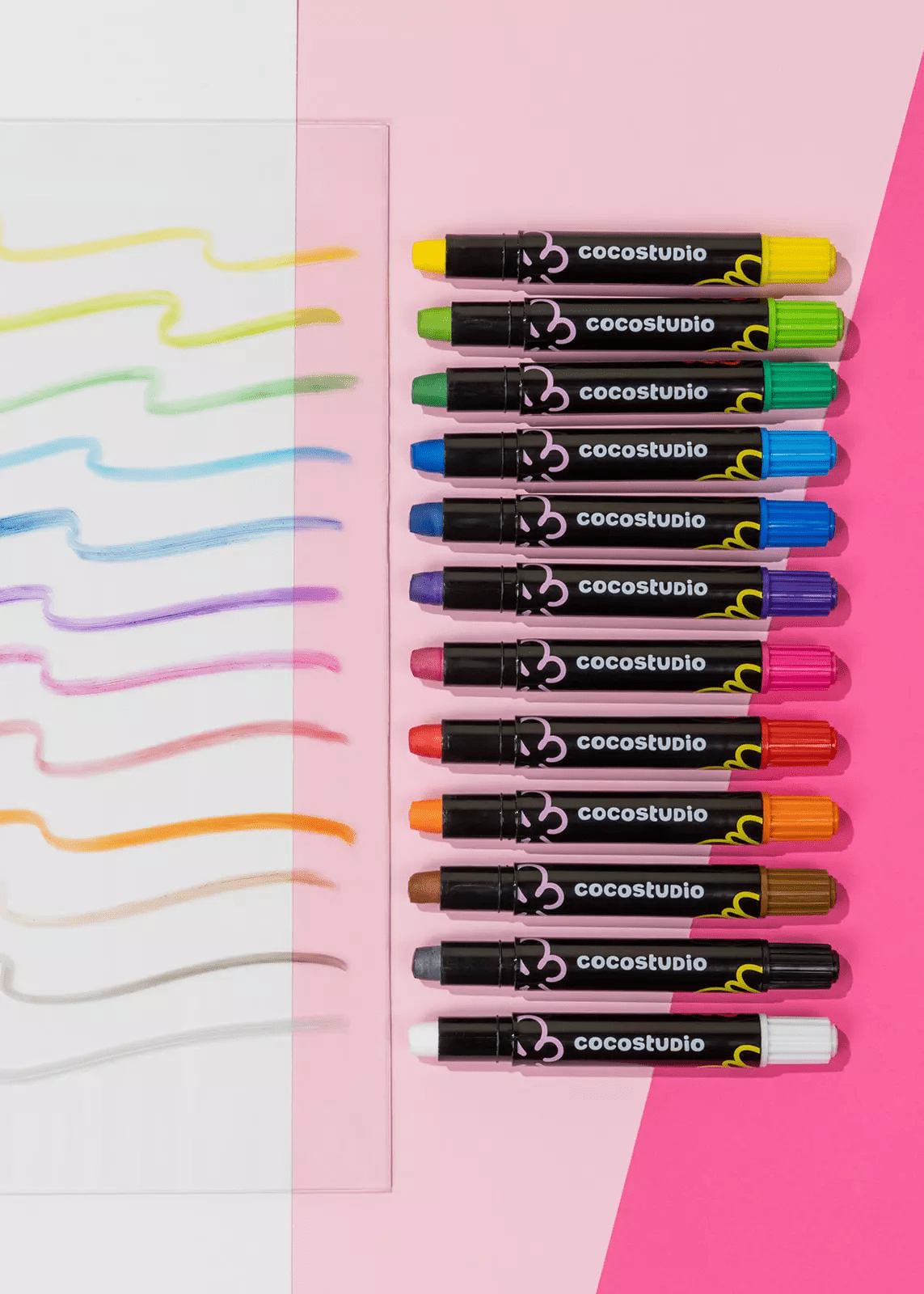 Coco Village Erasable Silky Window Crayons - 12 colors — Art - Image 2