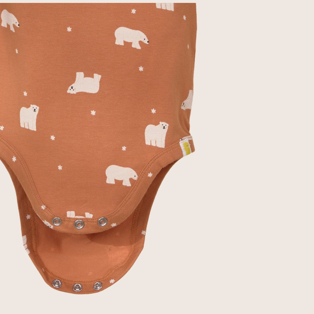 rise little earthling LS Graphic Bodysuit BUHON00 - Cream / 0-3m - Image 15