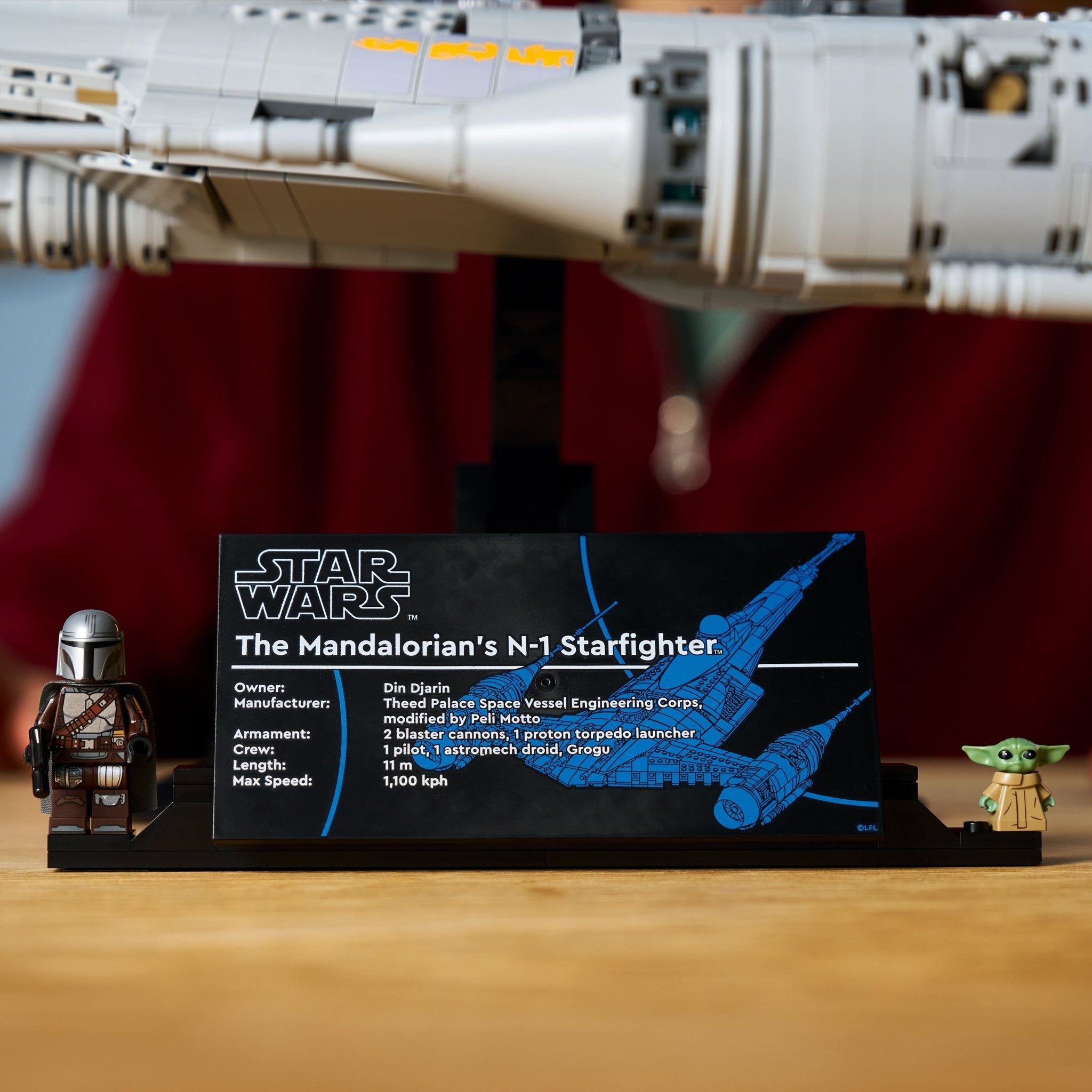 LEGO® Star Wars The Mandalorian's N-1 Starfighter 75442 — Vehicle - Image 4