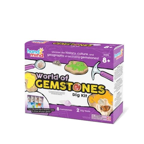 Hand2Mind World Of Gemstones Science Lab Kit — Box