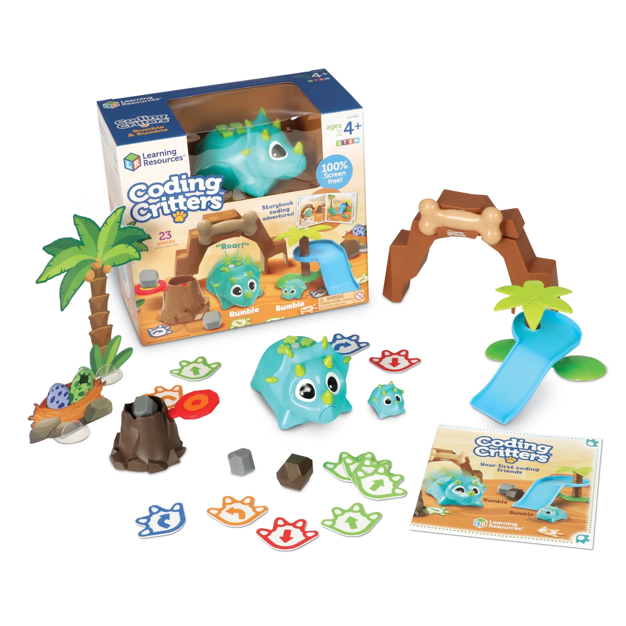 Learning Resources Coding Critters® Rumble & Bumble — Game - Image 10