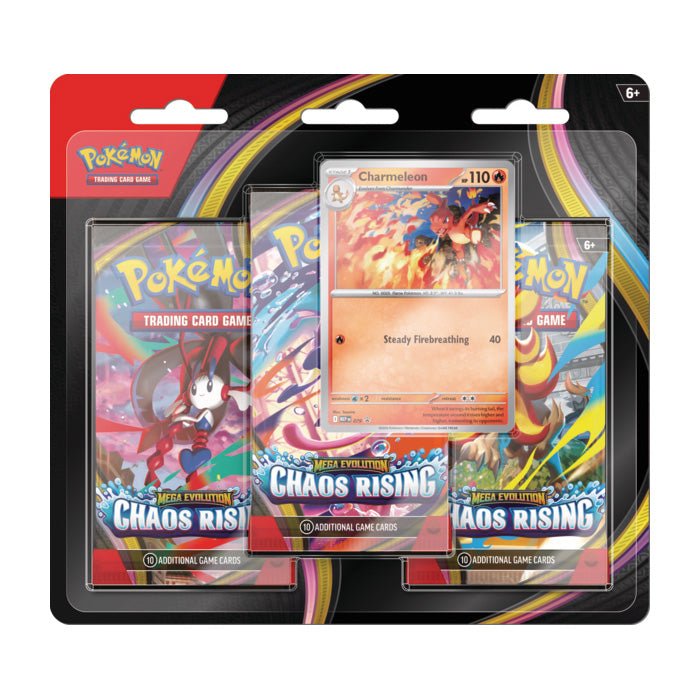 Pokemon Pokémon TCG: Mega Evolution Chaos Rising Three-Booster Blister I Limit 2 per customer — Card - Image 2