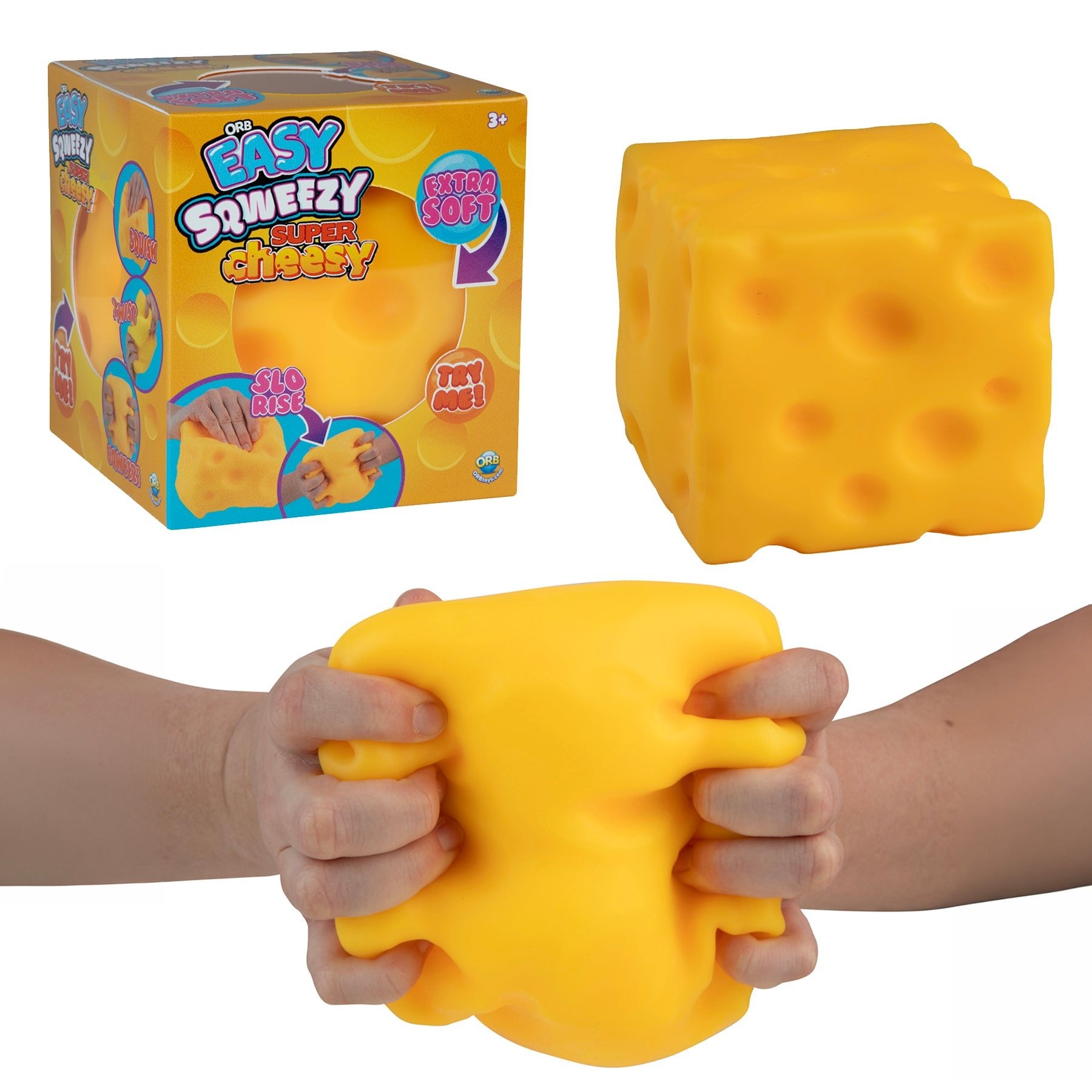 Orb Factory Easy Sqweezy Super Cheese — Toy - Image 6