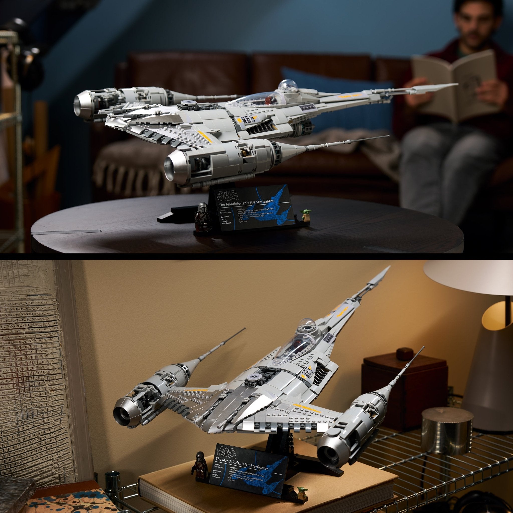 LEGO® Star Wars The Mandalorian's N-1 Starfighter 75442 — Vehicle - Image 5