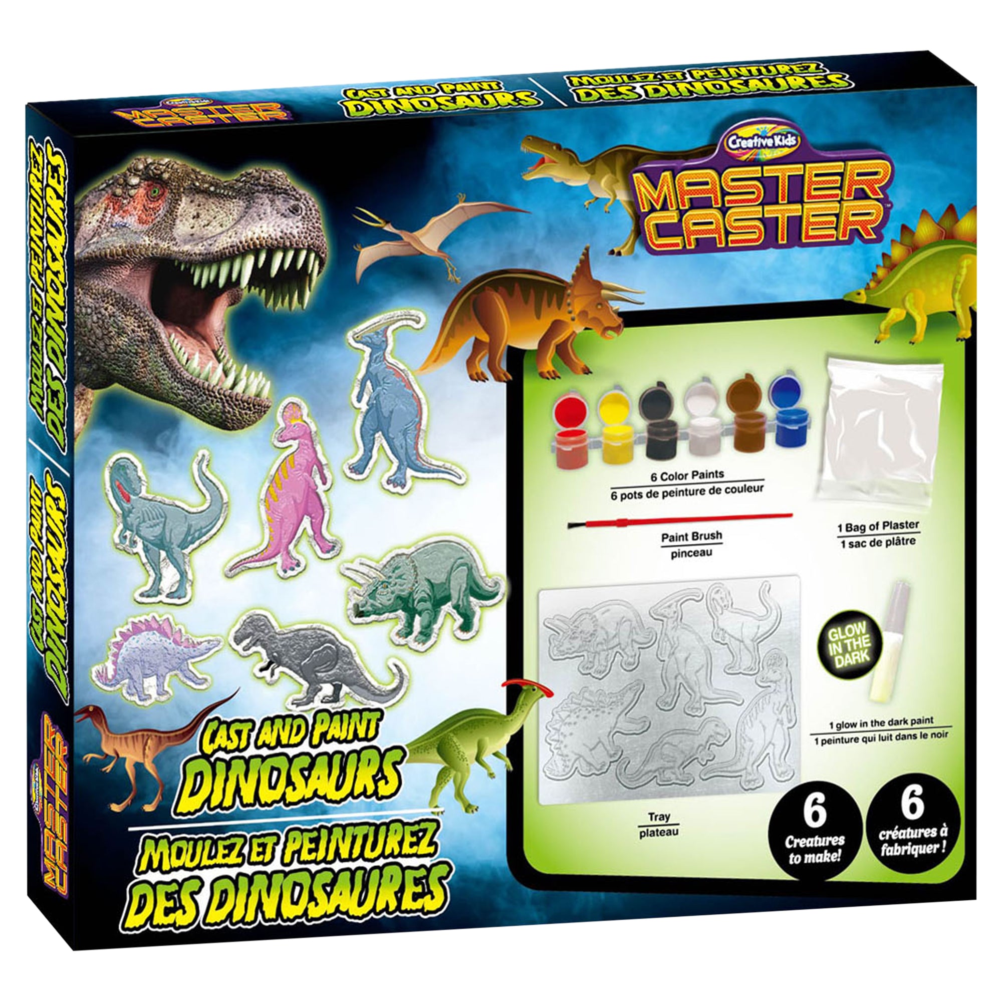 Creative Kids Master Caster Cast and Paint Dinosaurs — Art - Image 8