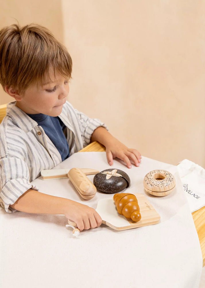 Coco Village Wooden bakery playset — Basket - Image 2
