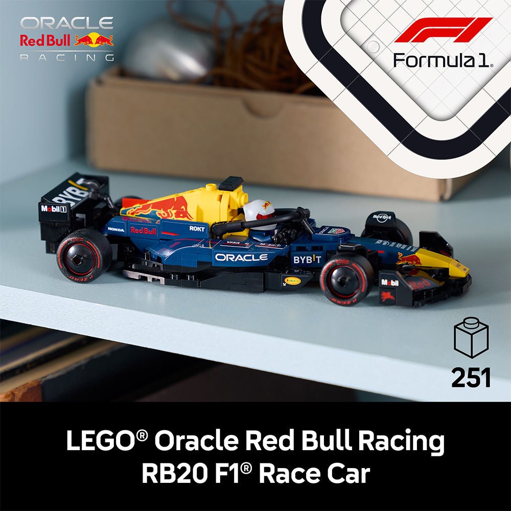 LEGO® Speed Champions Oracle Red Bull Racing RB20 — Vehicle - Image 3
