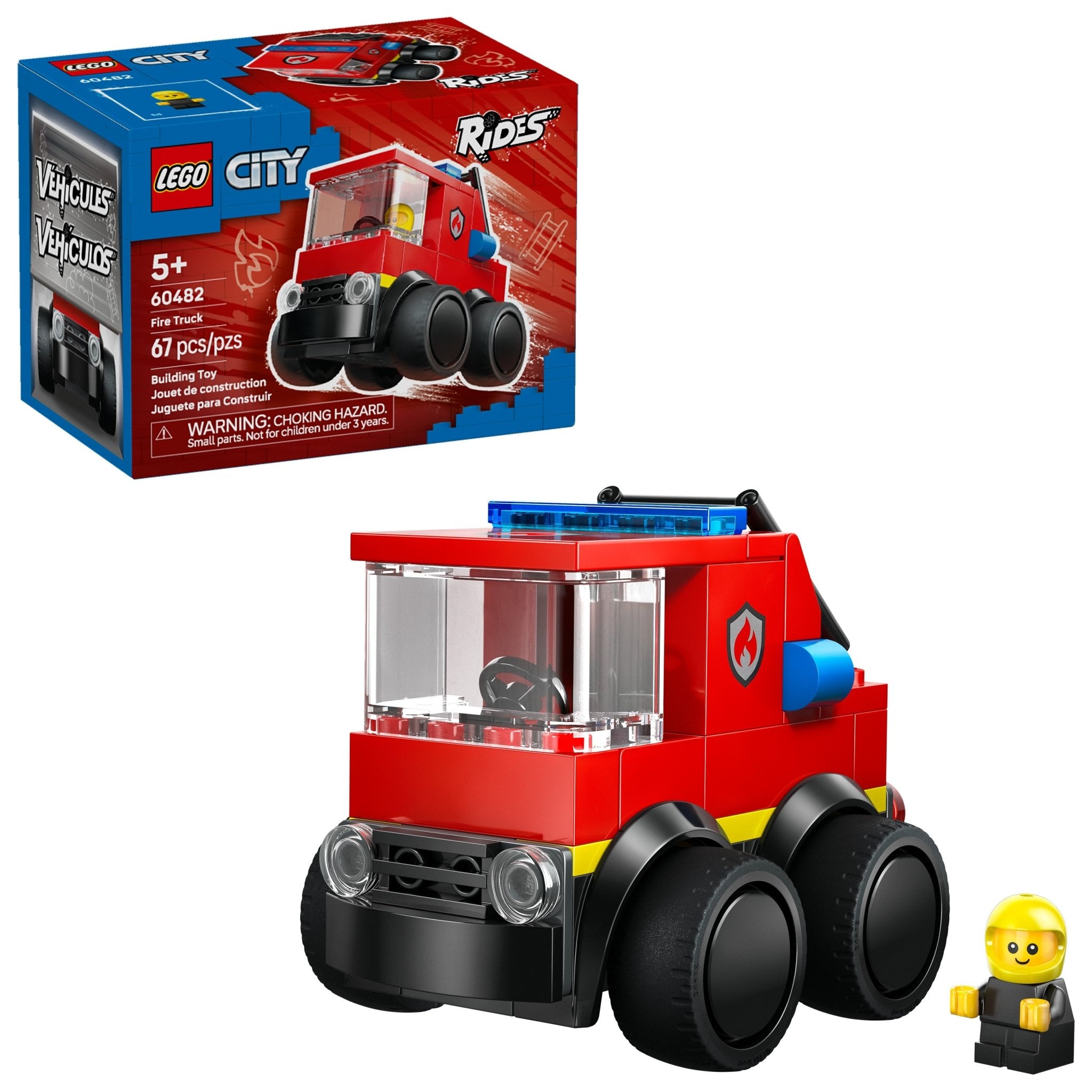 LEGO® City LEGO® Rides – Fire Truck 60482 — Toy