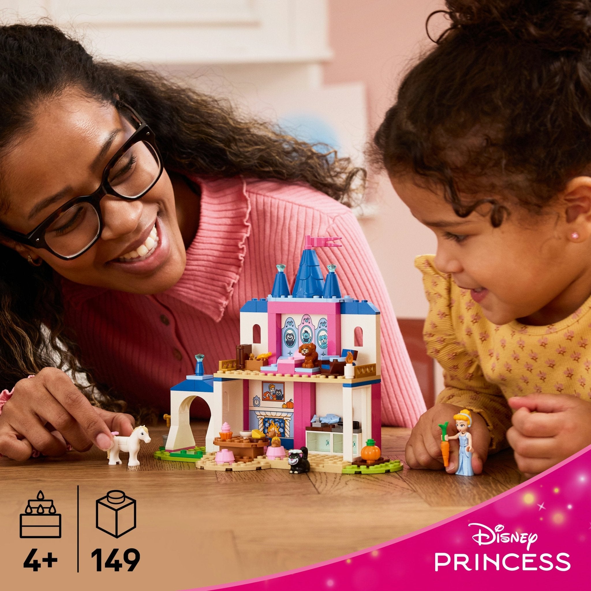 LEGO® Disney Princess Cinderella Animal Friends Castle 43283 — Toy - Image 2