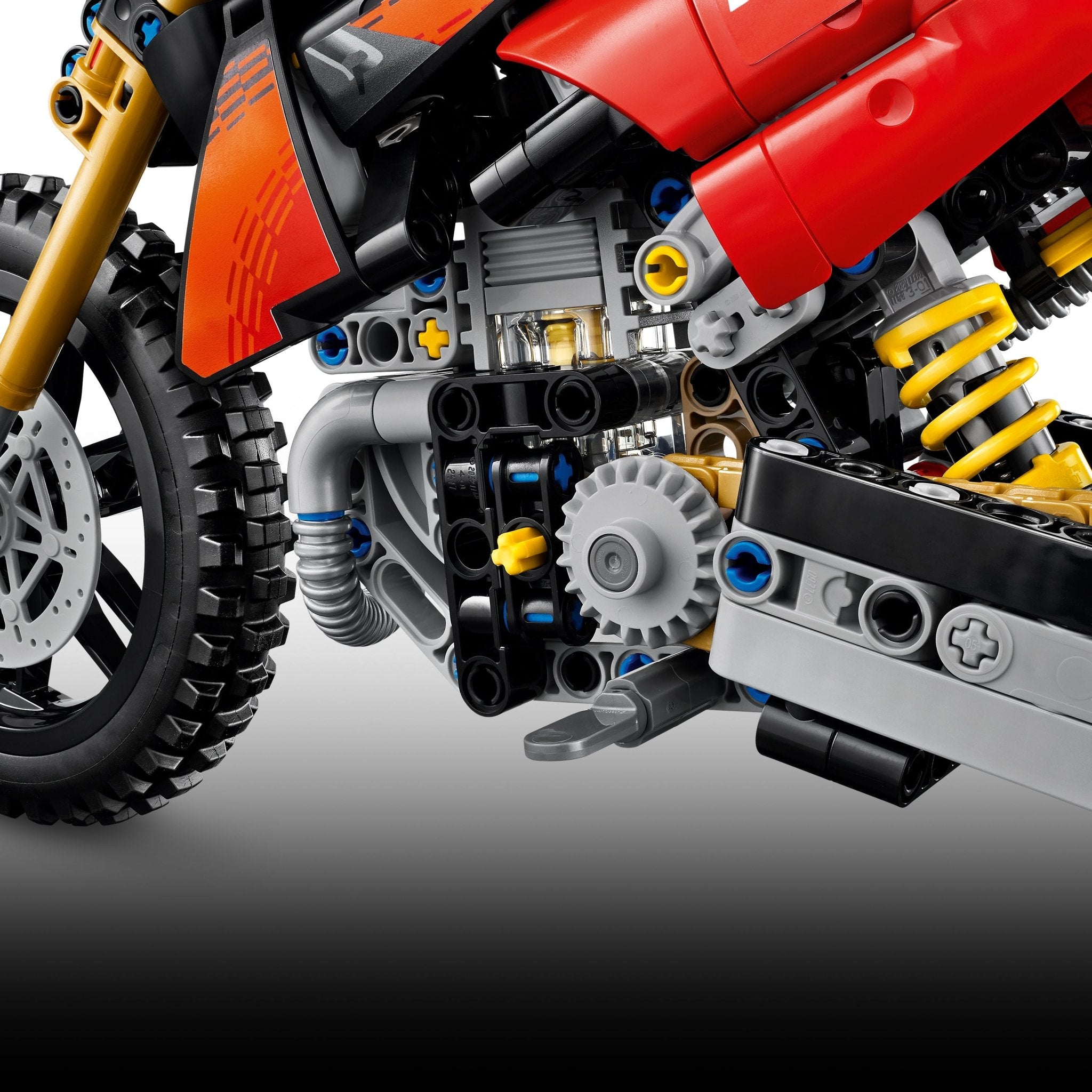 LEGO® Technic Ducati Desmo450 MX Factory Motorcycle 42238 — Toy - Image 3