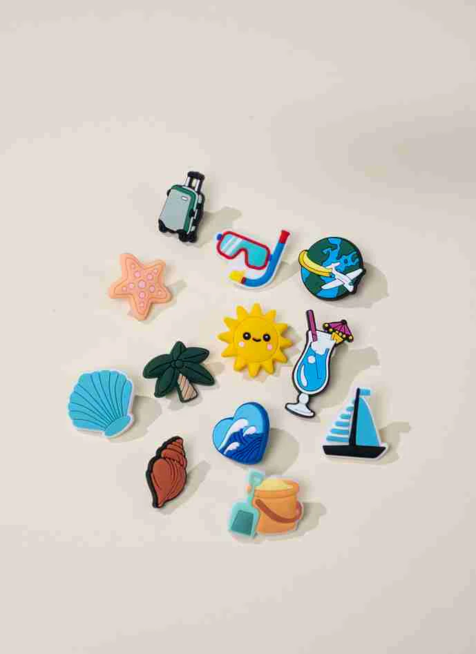 Coco Village Set of 12 Holiday Charms Pin - Image 5