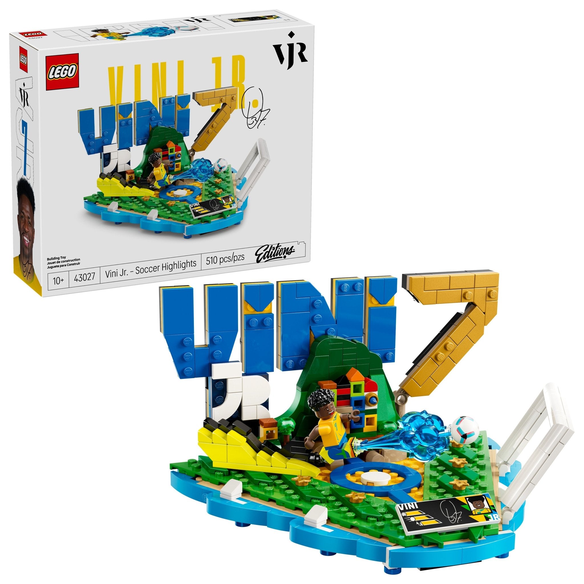 LEGO® Editions Vini Jr. – Soccer Highlights 43027 — Can