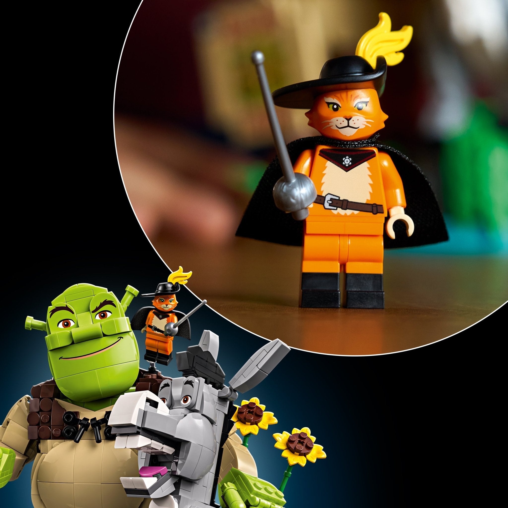 LEGO® Shrek: Shrek, Donkey & Puss in Boots 72423 — Set - Image 5