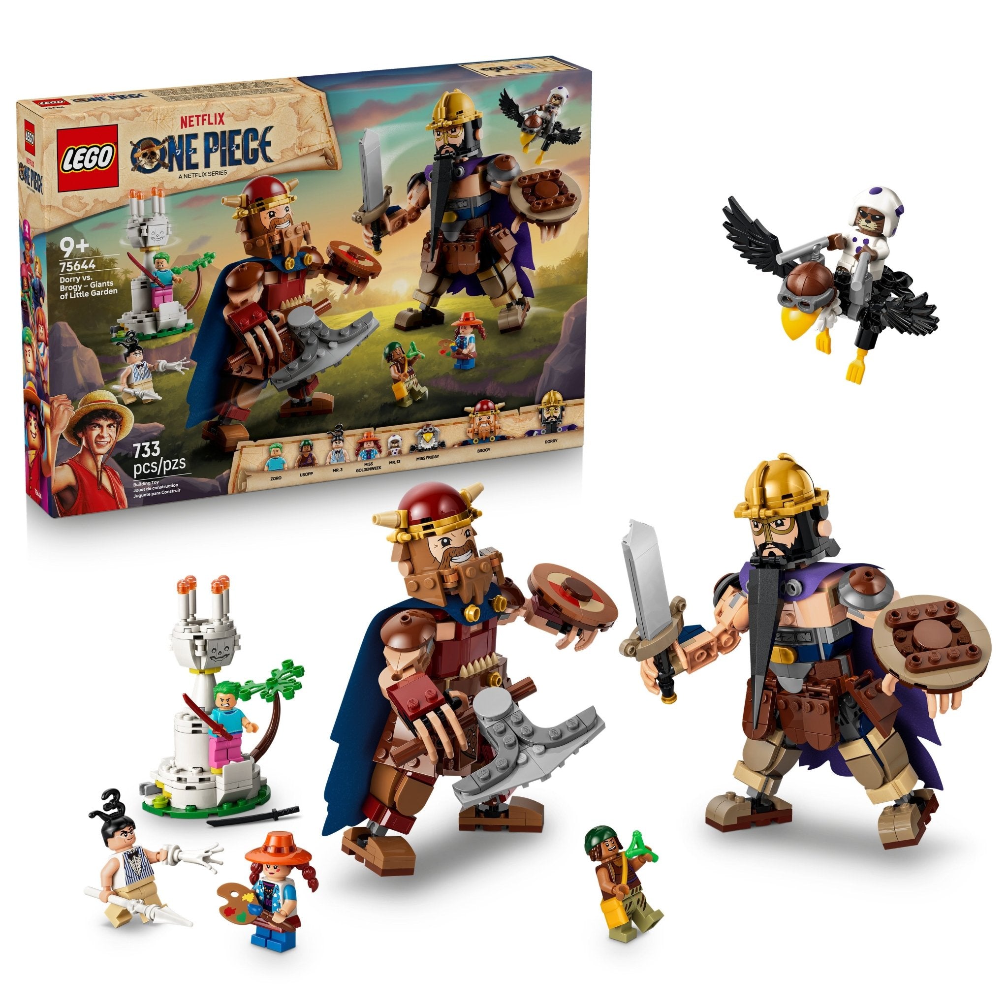 LEGO® ONE PIECE Dorry vs. Brogy – Giants of Little Garden 75644 — Can