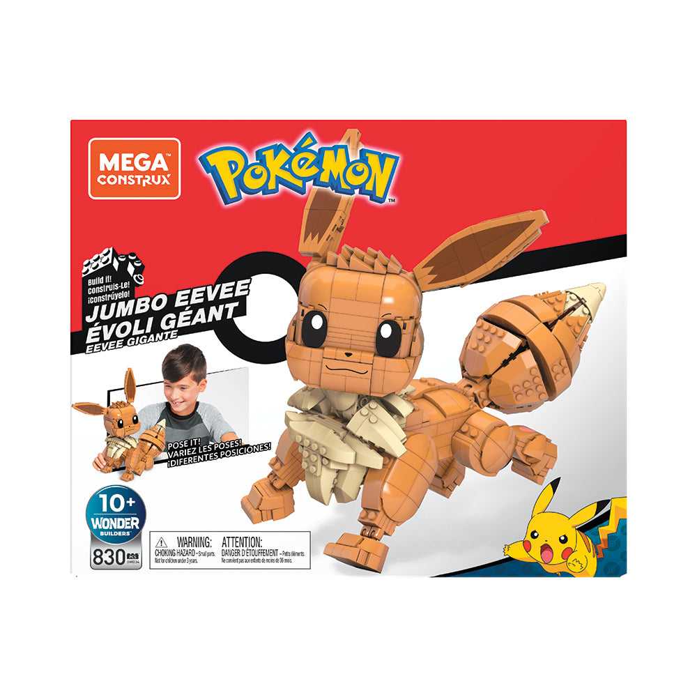 Pokemon Mega Construx Pokémon Jumbo Eevee — Set - Image 7