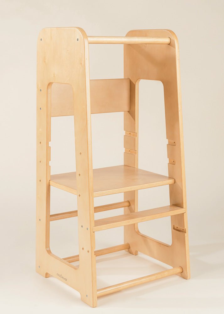 Coco Village Educational Tower - Natural Wood — Can - Image 13