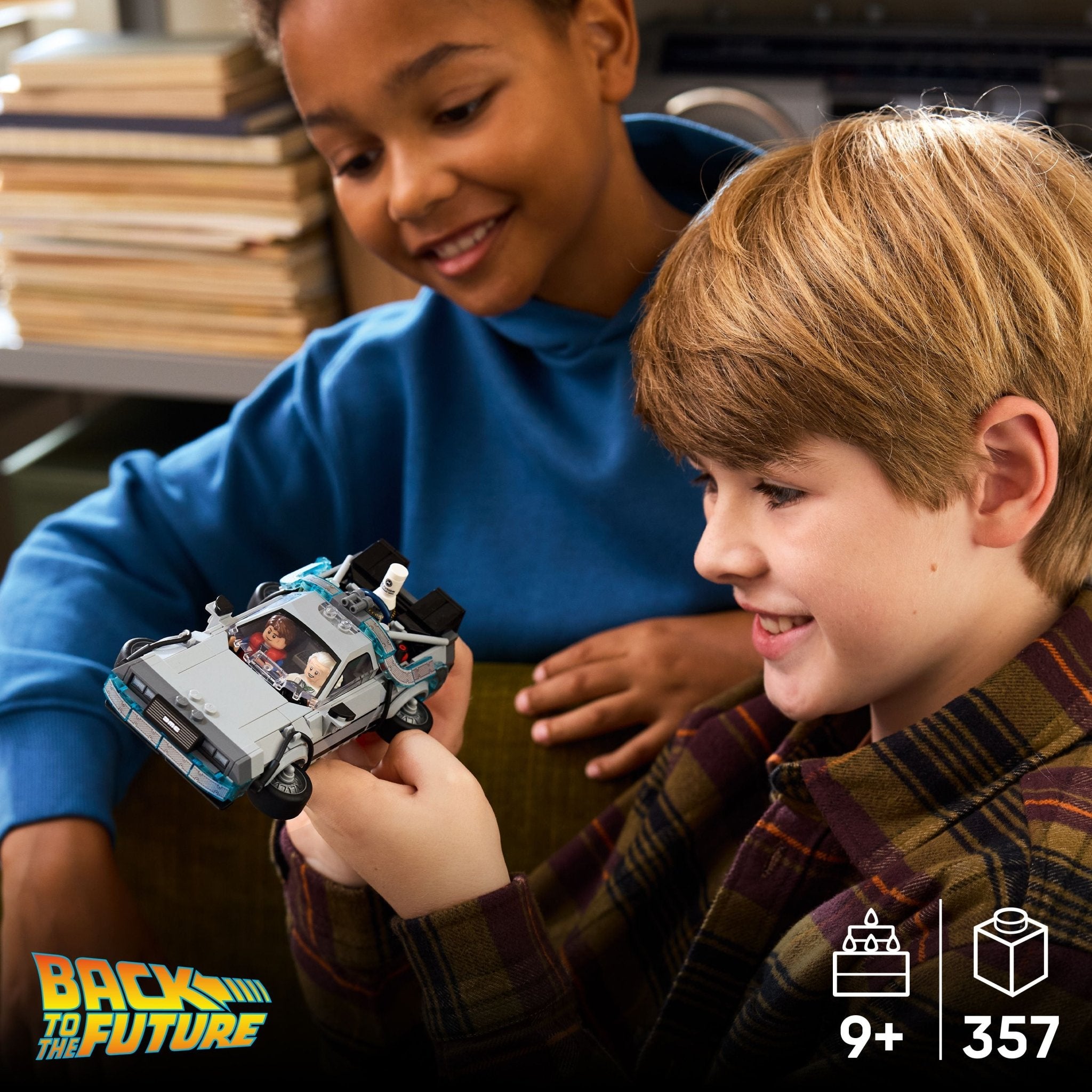 LEGO® Speed Champions LEGO® Time Machine from Back to the Future 77256 — Toy - Image 2