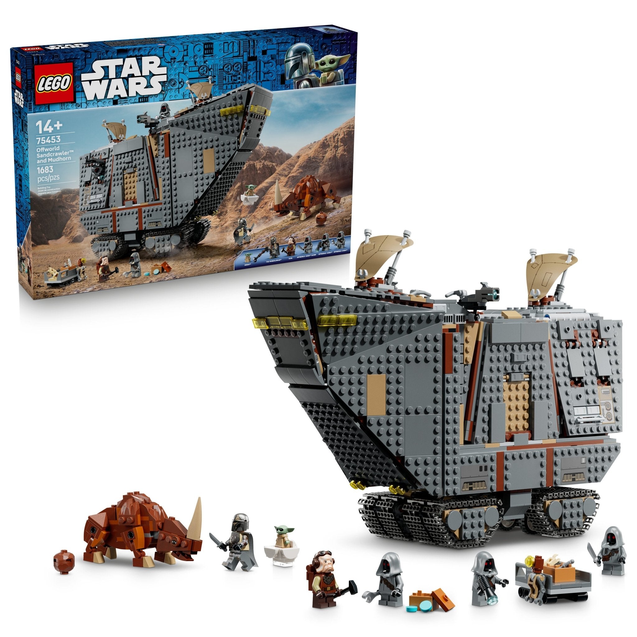 LEGO® Star Wars Offworld Sandcrawler and Mudhorn 75453 — Toy