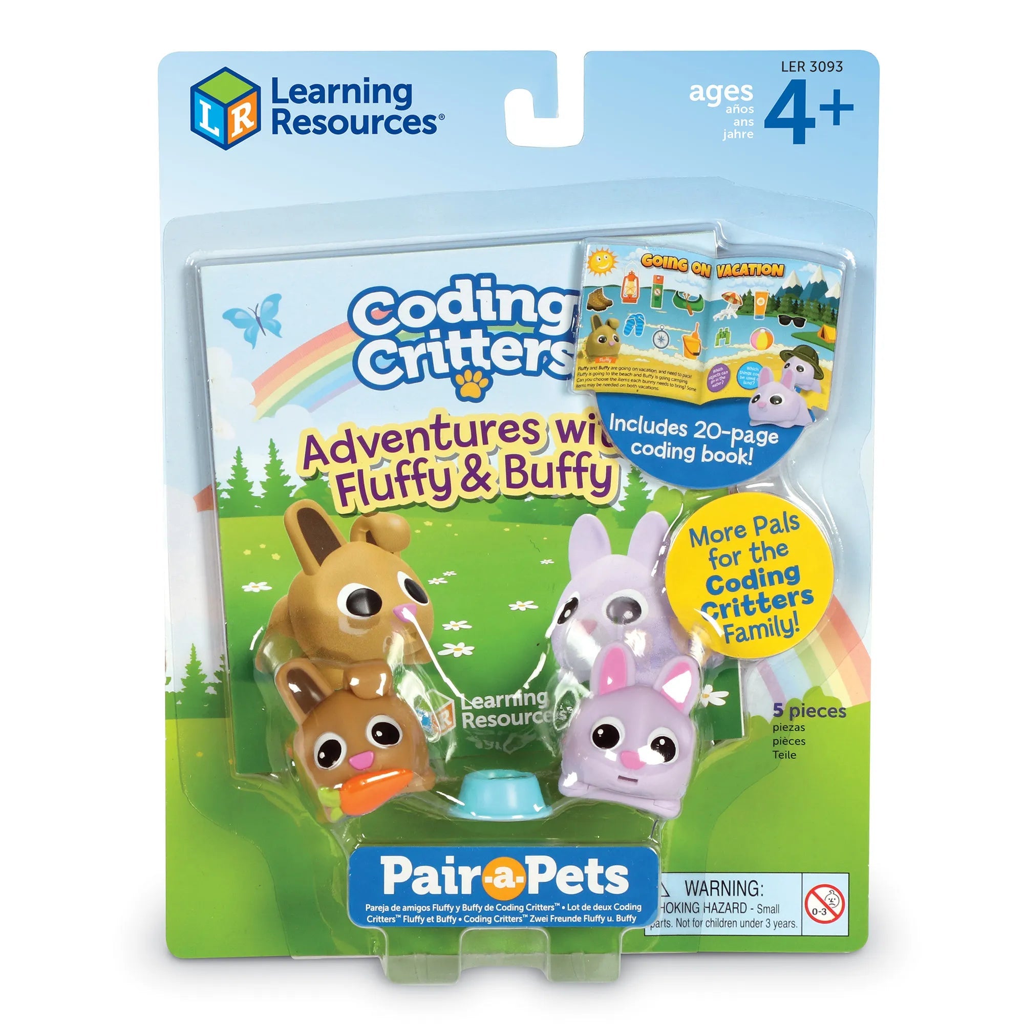 Coding Critters® Pair-a-Pets: Adventures with Fluffy & Buffy — Pal