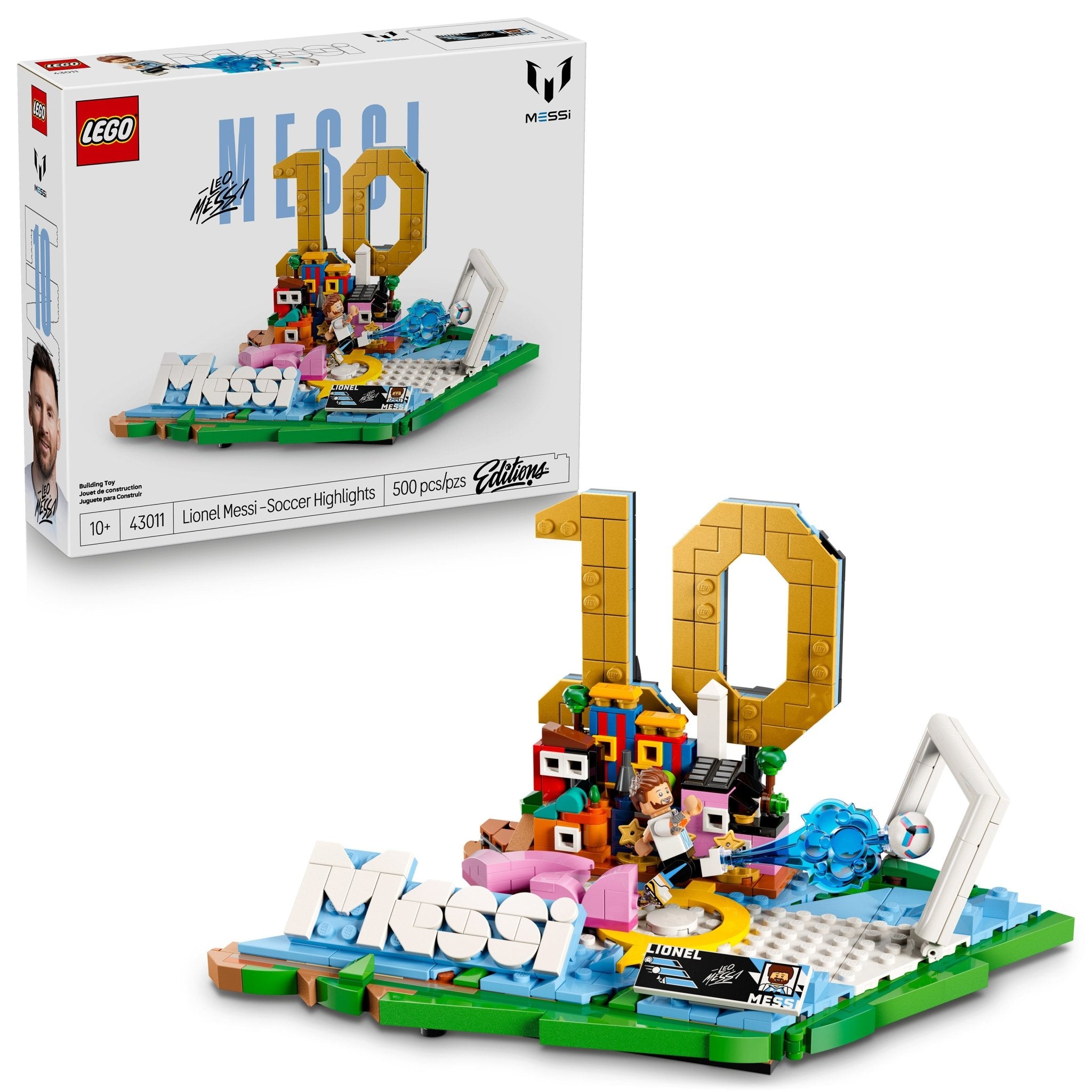 LEGO® Editions Lionel Messi – Soccer Highlights 43011 — Set