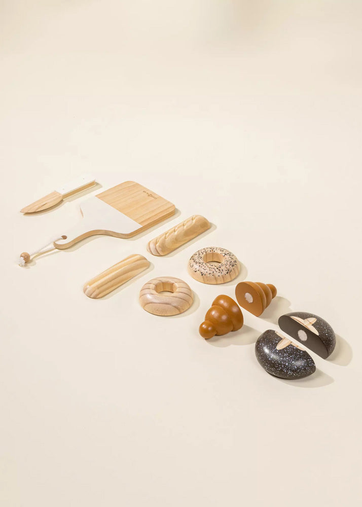 Coco Village Wooden bakery playset — Basket - Image 14