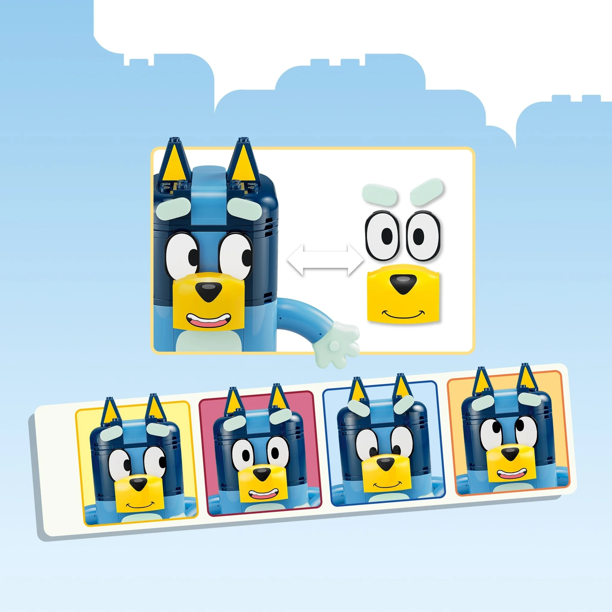 LEGO® Bluey Brick-Built Bluey Family 11217 — Can - Image 2