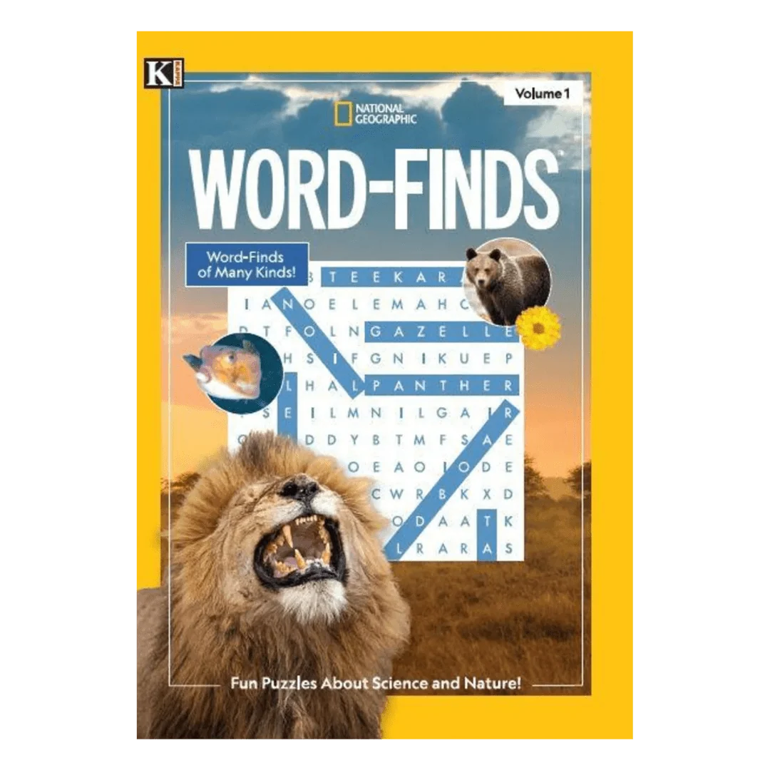 National Geographic Word Finds — Book