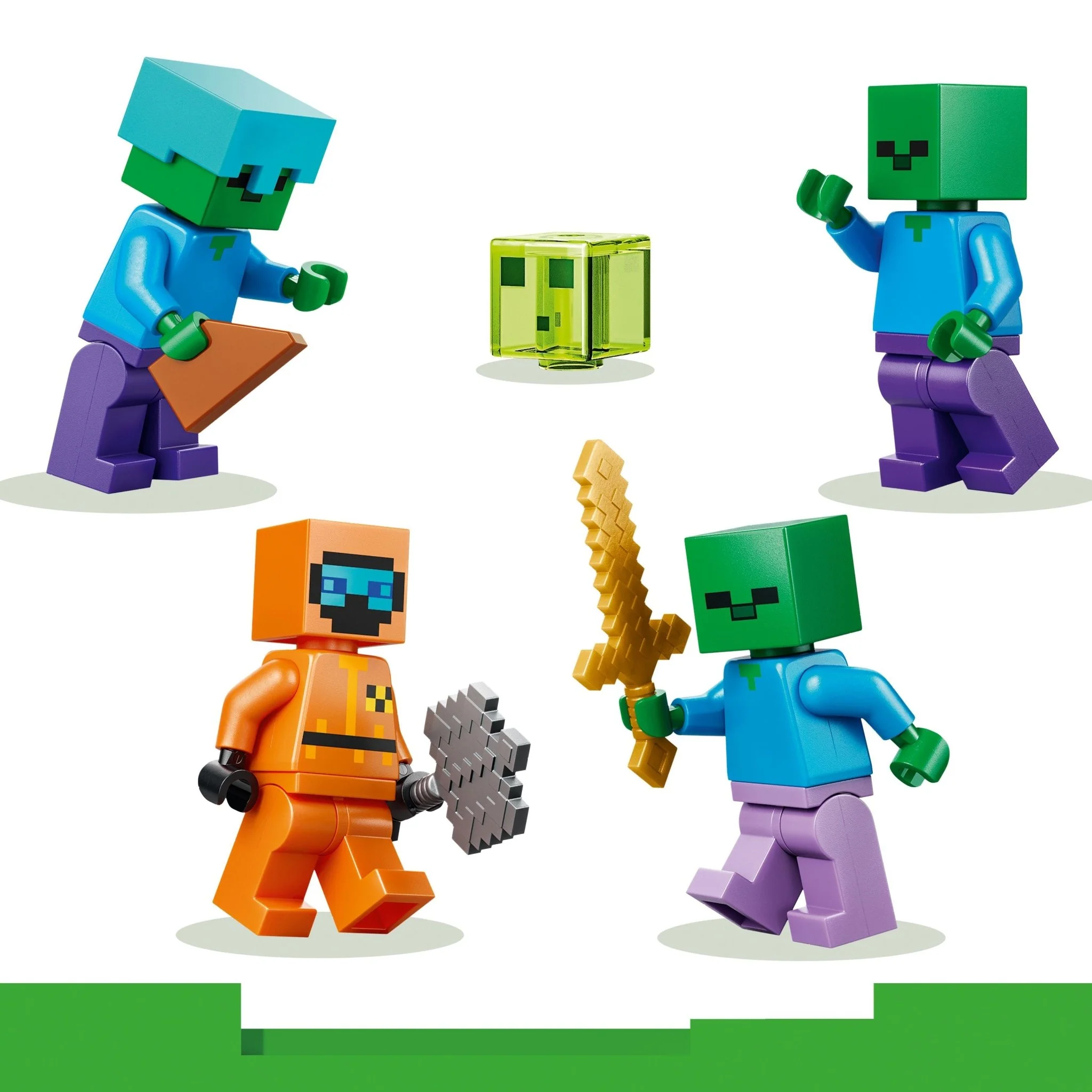 LEGO® Minecraft LEGO® Zombie Dungeon 21587 — Set - Image 6