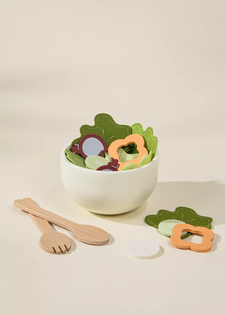 Coco Village Wooden Salad Playset — Bowl - Image 2