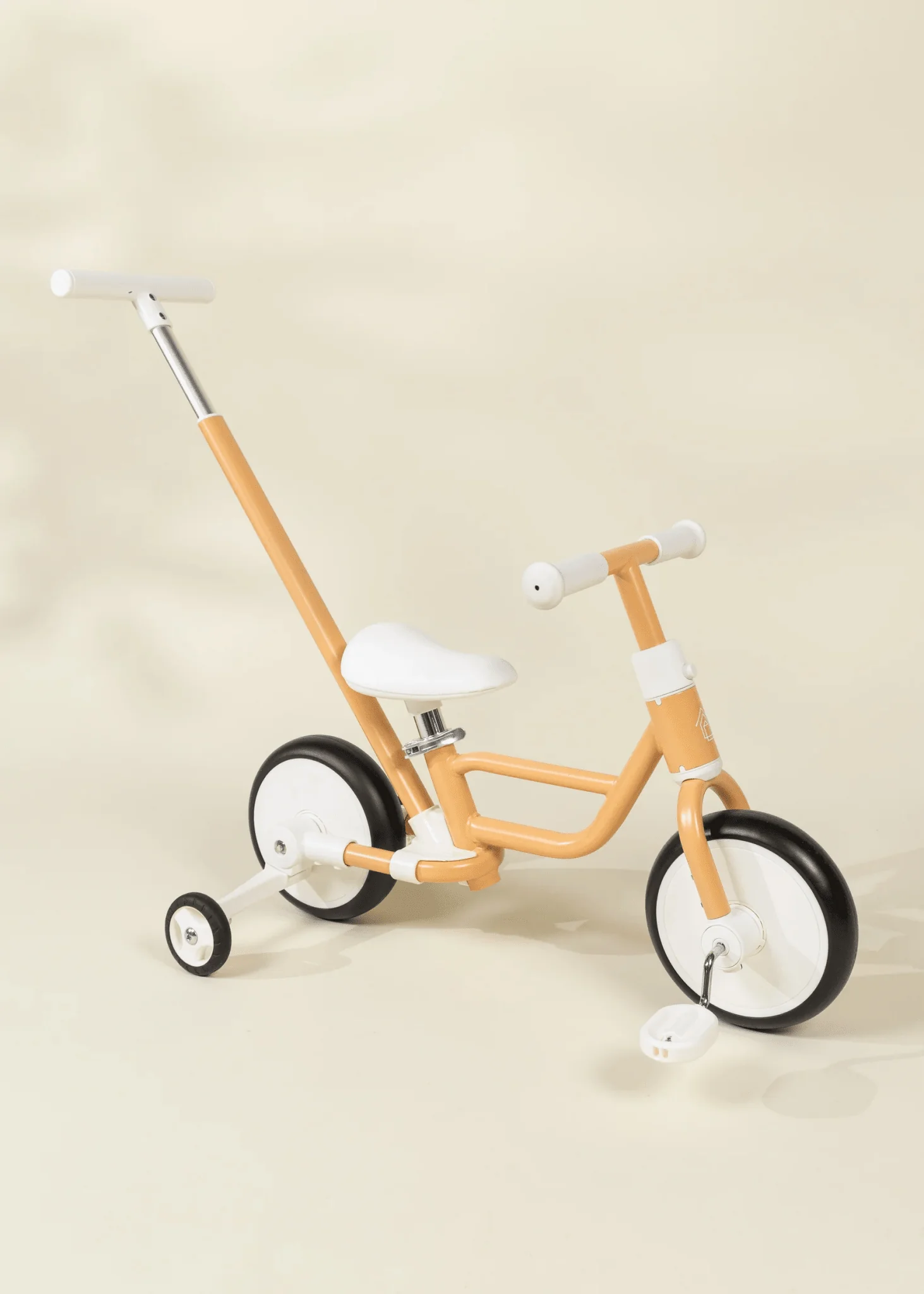 Coco Village 4-in-1 Tricycle with Push Handle & Training Wheels - Grapefruit — Can