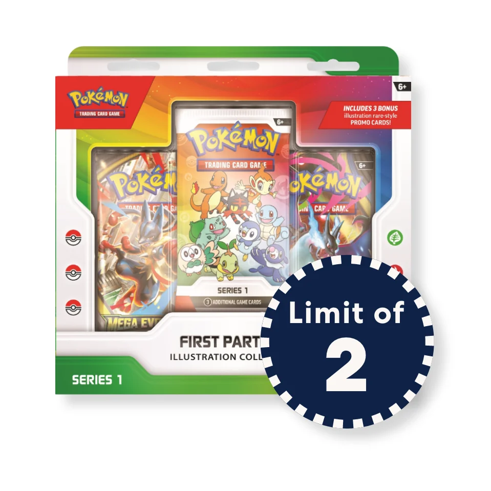 Pokemon Pokémon - First Partner Illustration Collection - Series 1 I Limit 2 per customer — Card