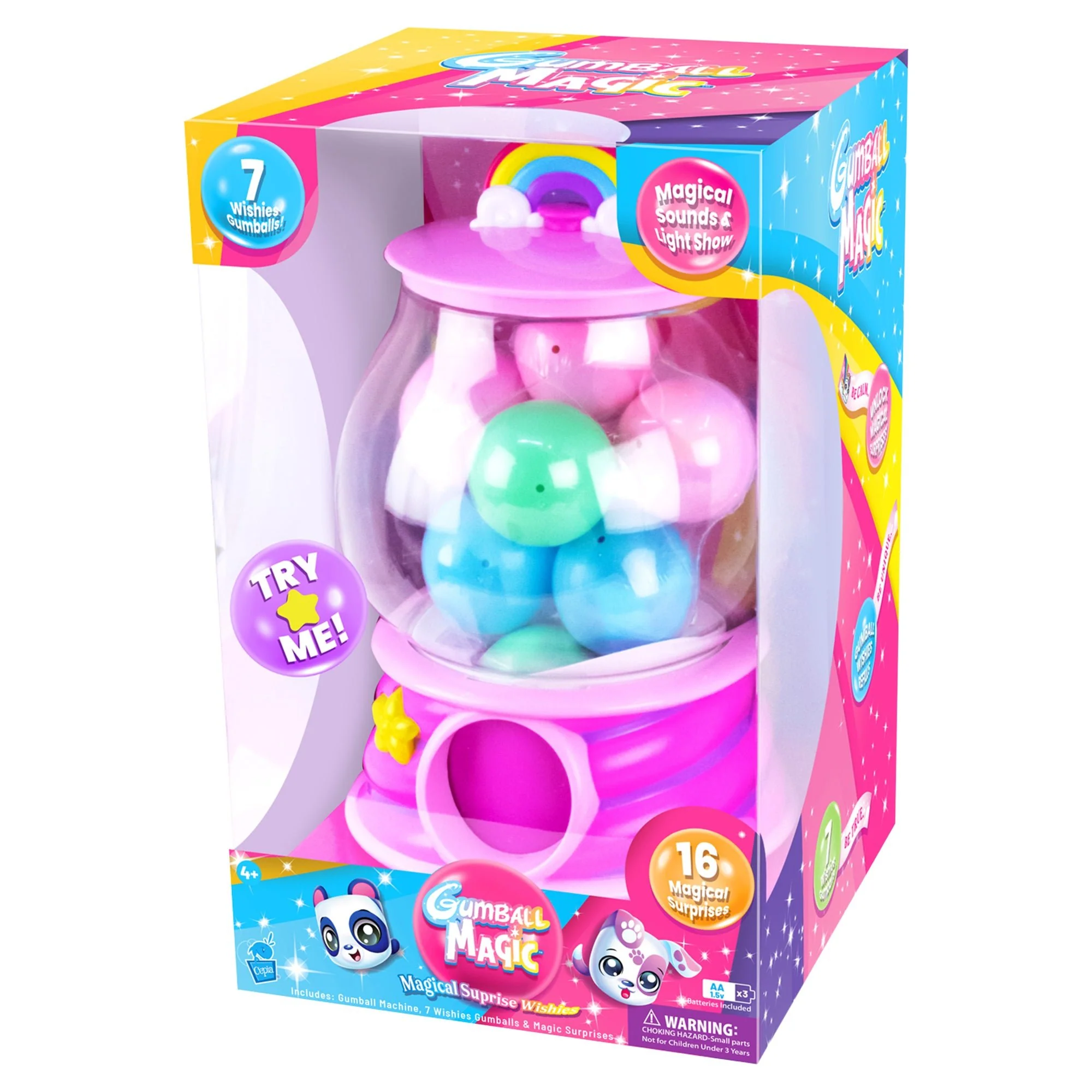 Gumball Magic Machine with 5 Gumballs — Light