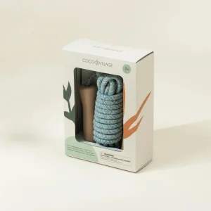 Coco Village Wooden Handle Skipping Rope – Ocean Twist — Box