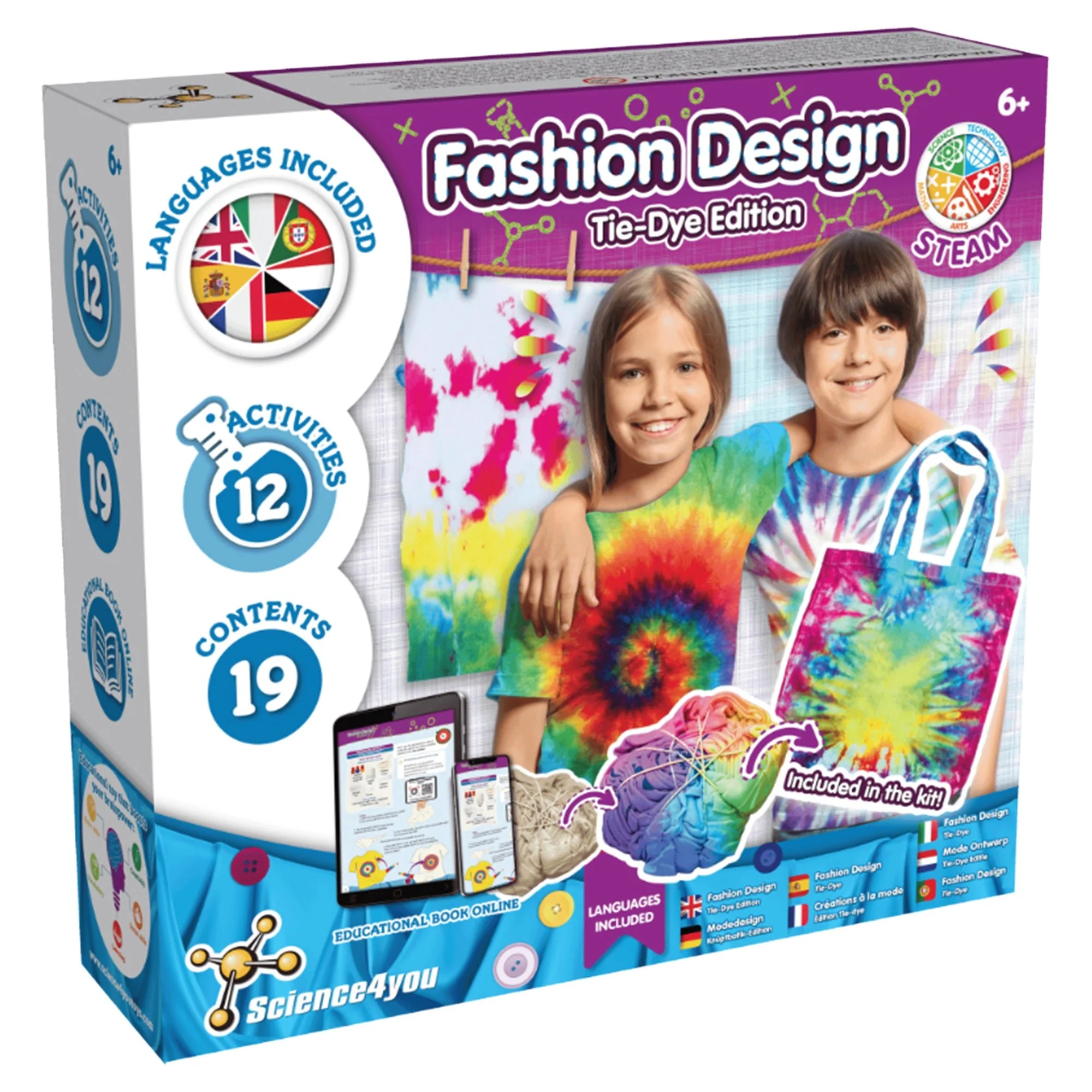 Science 4 you Science4You Fashion Design Tie Dye — Bag