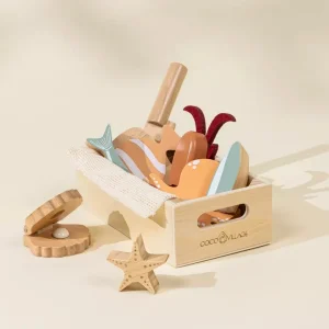 Coco Village Wooden Seafood Playset — Toy