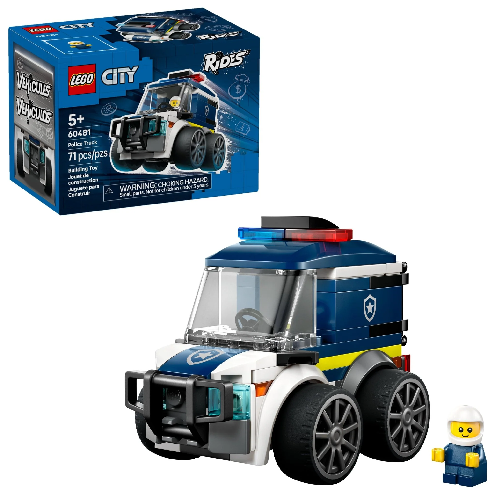 LEGO® City LEGO® Rides – Police Truck 60481 — Toy